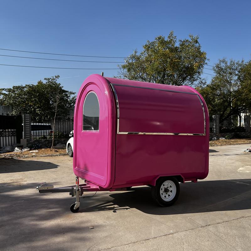 Custom Outdoor Street Concession Catering Trailer Mobile Coffee Taco Burger Car Remorque Food Truck Fully Equippe