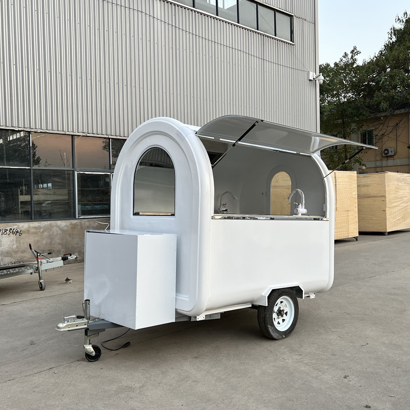 Custom Outdoor Street Concession Catering Trailer Mobile Coffee Taco Burger Car Remorque Food Truck Fully Equippe