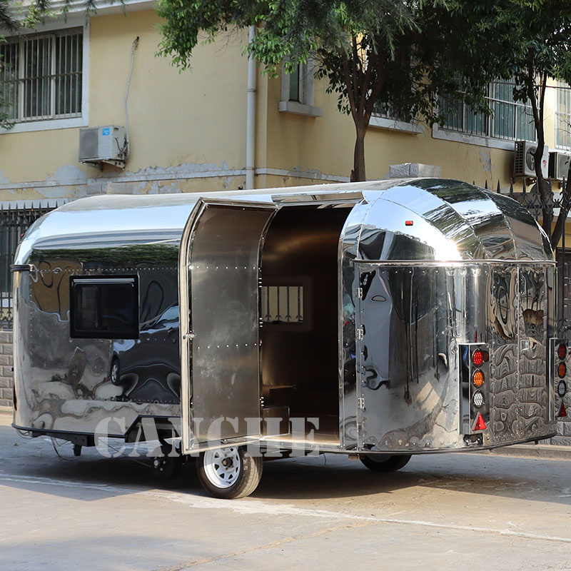 Custom Off Road RV Caravans Australian Standard For Sale Camping Travel Trailers Camper Van With Bathroom